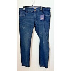 Cavalli Class Men's Blue Denim Slim Straight Leg Jeans Trouser Size 36